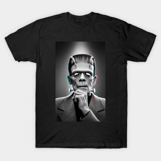 Frankenstein looking cool as all get out T-Shirt